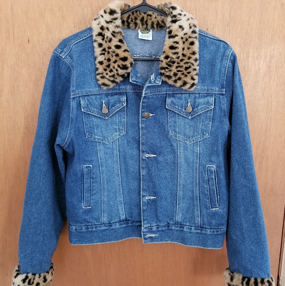 Rainforest Cafe jean jacket